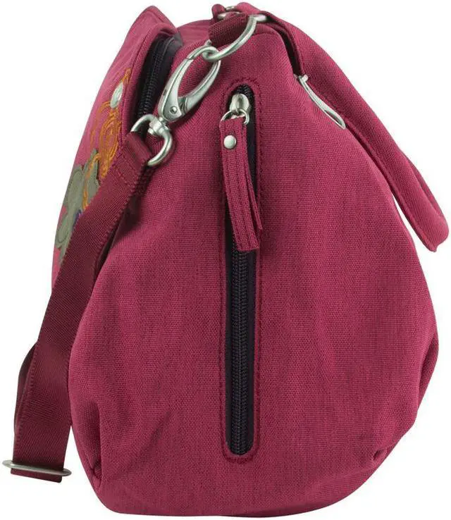 Alt view image 10 of 13 - Haiku Women's Teardrop Eco Shoulder Purse Handbag Tote Desert Bloom