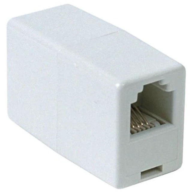 Alt view image 2 of 2 - RCA 6 Conductor In Line Phone Cord Coupler