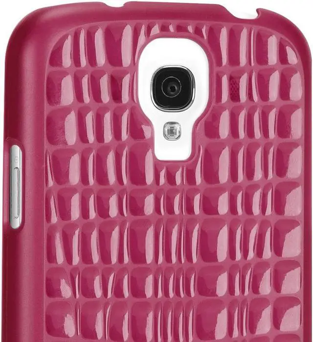 Alt view image 8 of 11 - Targus Fuchsia Slim Wave Case for Samsung Galaxy S4 (Pink) TFD03501US
