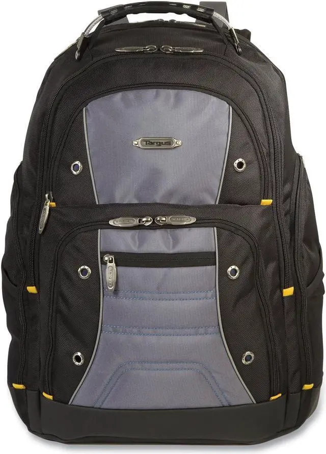 Alt view image 14 of 20 - Targus 17" Drifter II Laptop Backpack (Black/Gray) - TSB239US