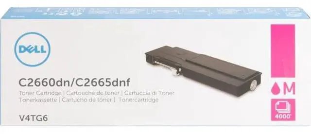 Alt view image 3 of 7 - Dell Toner Cartridge - Laser - High Yield - 4000 Pages - Magenta - 1 / Pack