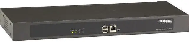 Main image of Black Box LES1500 Device Server - Twisted Pair - 2 x Network (RJ-45) - 2 x USB - 32 x Serial Port -
