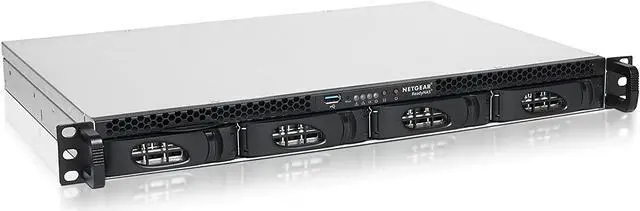 Alt view image 2 of 8 - NETGEAR ReadyNAS 2304 - NAS server - 4 bays - rack-mountable - RAID 0, 1, 5, 6, 10, JBOD - RAM 2 GB - Gigabit Ethernet -