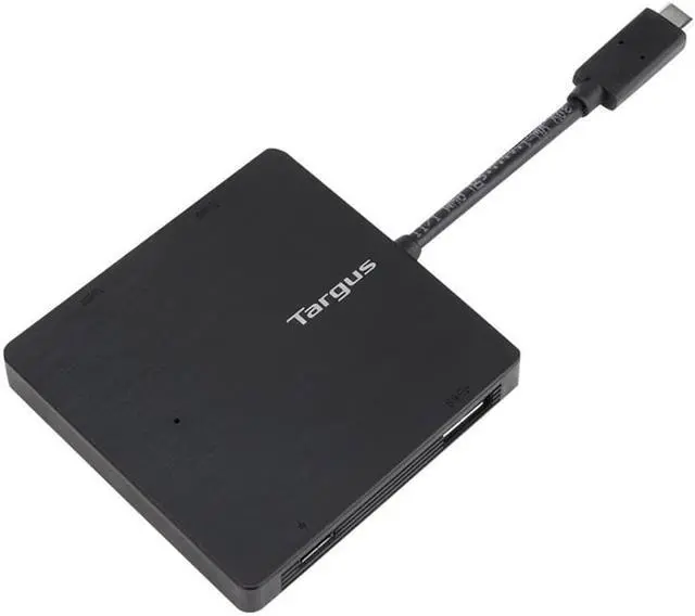 Alt view image 6 of 13 - Targus USB-C Combo Hub with Host Power Pass-Through - ACH924USZ
