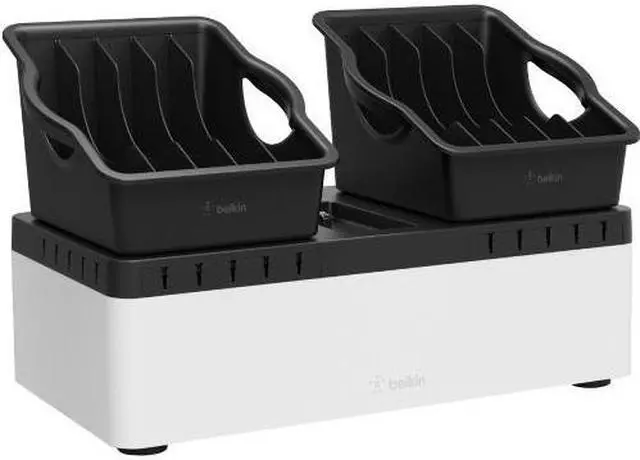 Alt view image 2 of 12 - Belkin Store and Charge Go with Portable Trays (USB Compatible)