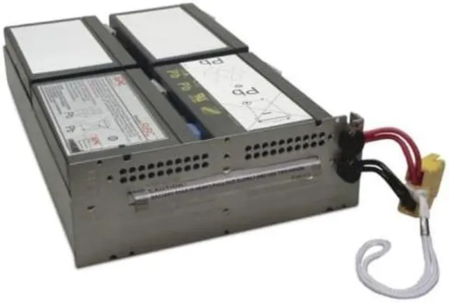 Alt view image 9 of 15 - APC UPS Battery Replacement for APC Smart-UPS Models SMT1500RM2U,SMT1500RM2UC, SMT1500RM2UNC and select others (APCRBC133)