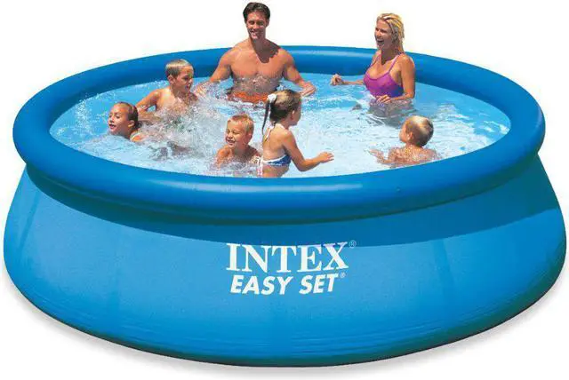 Alt view image 8 of 11 - Intex 28131EH 12ft x 30in Easy Set Up Inflatable Swimming Pool with Filter Pump