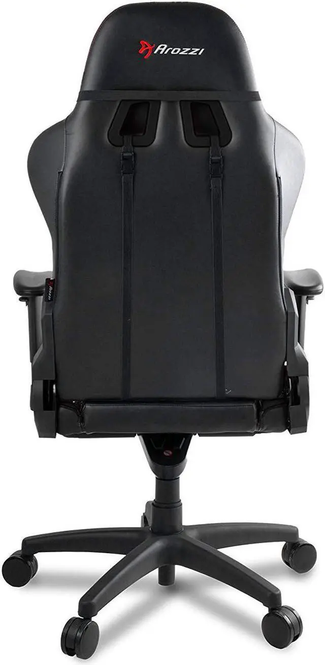 Alt view image 9 of 10 - Arozzi Verona Pro V2 Premium Racing Style Gaming Chair with High Backrest Black