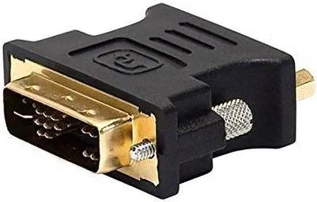 Alt view image 8 of 8 - Monoprice Inc. Dvi-A Dual Link Male To Hd15(Vga) Female Adapter (Gold Plated)