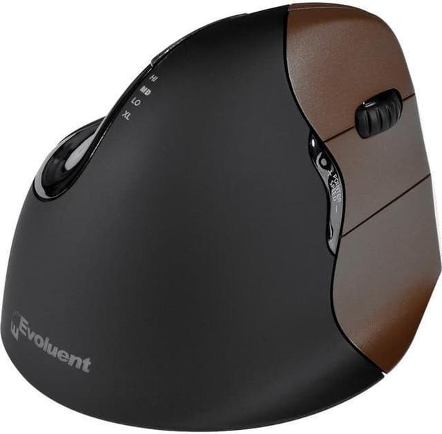 Alt view image 3 of 11 - EVOLUENT VERTICAL MOUSE 4 SMALL WIRELESS RIGHT HANDED-THE ERGONOMIC PATENTED SHA