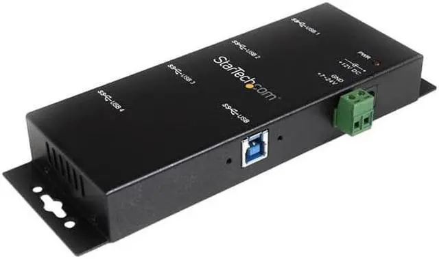 Alt view image 2 of 3 - MOUNTABLE 4PORT BLACK METAL
