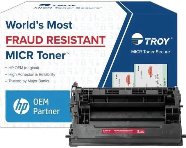 Alt view image 5 of 6 - Troy Group 02-82040-001 MICR Secure Toner Cartridge (Alternative for HP 37A/CF237A) - Black