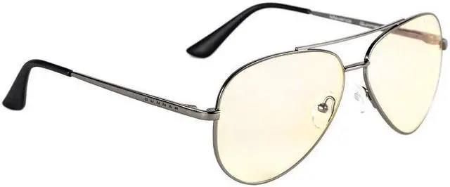 Alt view image 6 of 6 - Gunnar MAVERICK Computer Glasses - Gunmetal - Liquet