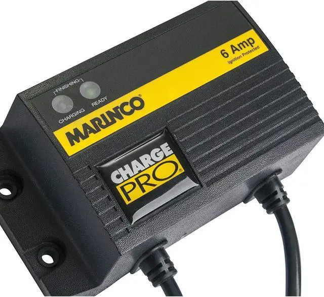 Alt view image 7 of 13 - Marinco 6A On-Board Battery Charger 12V 1 Bank