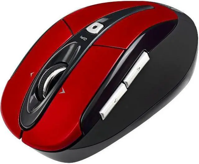 Alt view image 6 of 19 - ADESSO iMouse S60R Red 6 Buttons Tilt Wheel USB RF Wireless Optical Mouse