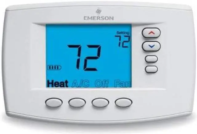 Alt view image 3 of 10 - EMERSON 1F95EZ-0671 Blue Series 6 Thermostat