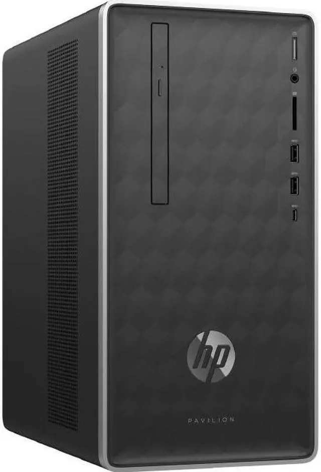 Alt view image 5 of 5 - HP Desktop Computer Pavilion 590-p0070 Intel Core i7-8700 12GB DDR4 1TB HDD Intel UHD Graphics 630 Windows 10 Home 64-Bit