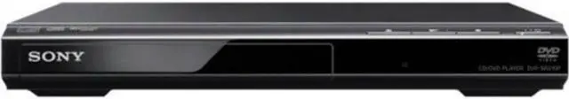 Alt view image 2 of 20 - Sony DVP-SR210P 1 Disc(s) DVD Player - 480p - Black - Dolby Digital, DTS