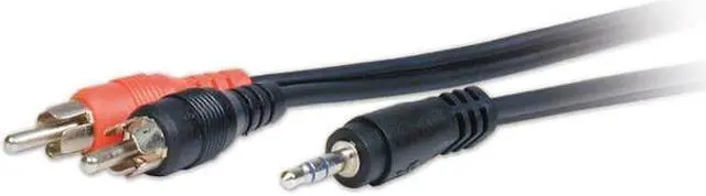 Alt view image 3 of 7 - Comprehensive MPS-2PP-25ST Comprehensive Standard Splitter Audio Cable - for Audio Device - Splitter Cable - 25 ft - 1 x Mini-phone Male Stereo Audio - 2 x RCA Male Stereo Audio