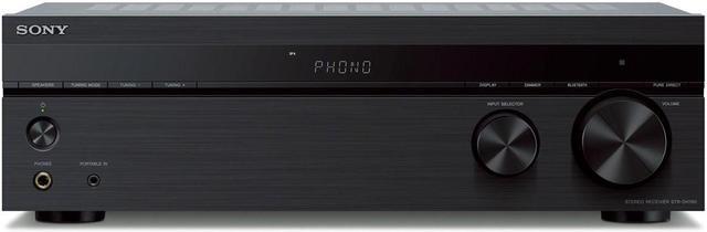 Alt view image 7 of 20 - Sony STRDH190 2-ch Home Stereo Receiver with Phono Inputs & Bluetooth Black