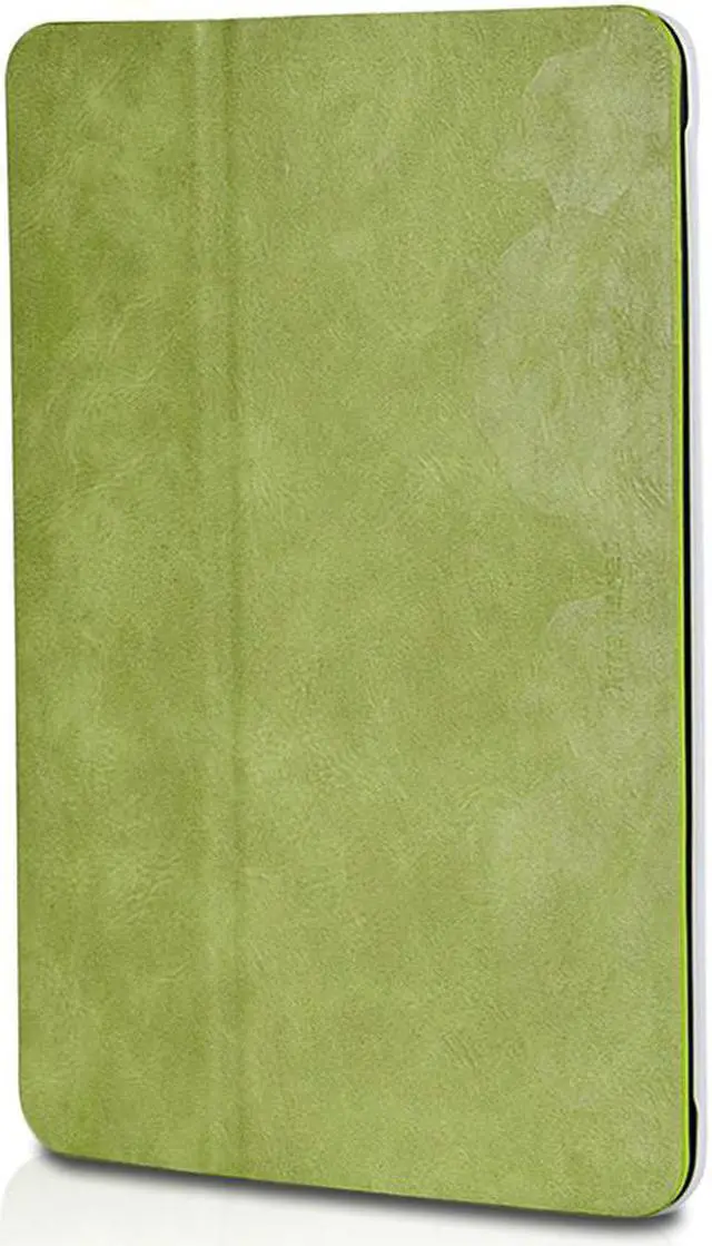 Alt view image 9 of 20 - XtremeMac Microfolio Leather Lime Case for iPad Mini