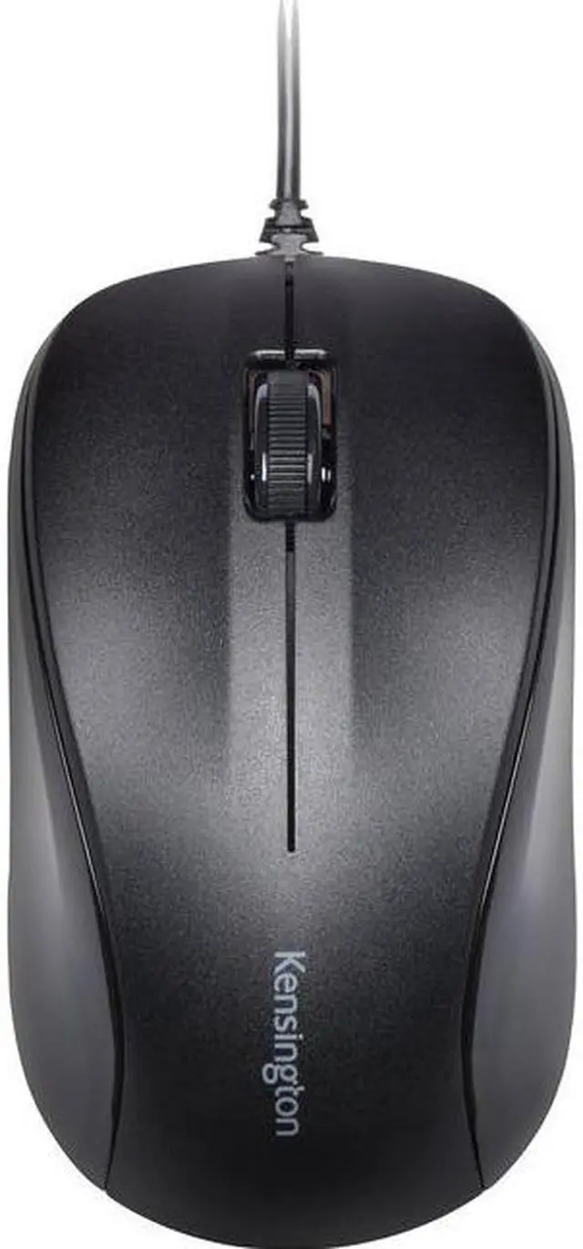 Alt view image 8 of 20 - Kensington k72110us Black 1 x Wheel USB Wired Optical Mouse