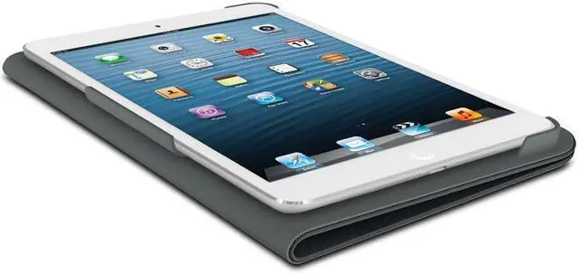 Alt view image 4 of 6 - Logitech Folio Protective Case for iPad mini iPad mini with Retina Display Black