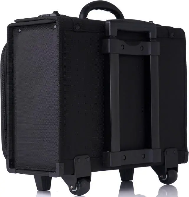 Alt view image 7 of 14 - Alpine Swiss Rolling Briefcase Laptop Bag For Men Women Hard Side Catalog Case Wheels Legal Dividers Lawyer Attache Case Carry-On Business Travel Bag