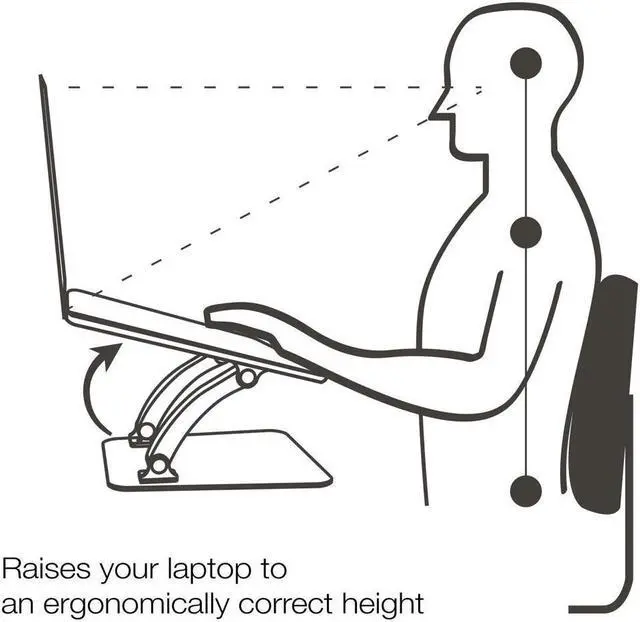 Alt view image 9 of 13 - ADJUSTABLE ALUMINUM LAPTOP