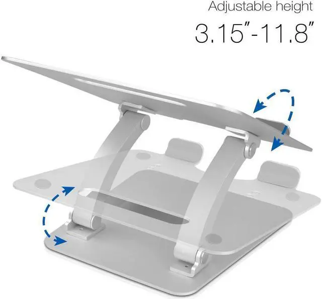 Alt view image 10 of 13 - ADJUSTABLE ALUMINUM LAPTOP
