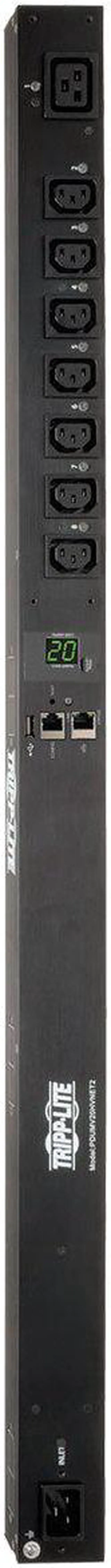 Alt view image 2 of 10 - Tripp Lite PDUMV20HVNET2LX 8-Outlet PDU