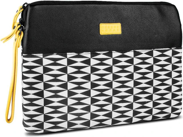 Main image of Greene + Gray Zippered Sleeve for Microsoft Surface Pr, Black & Yellow