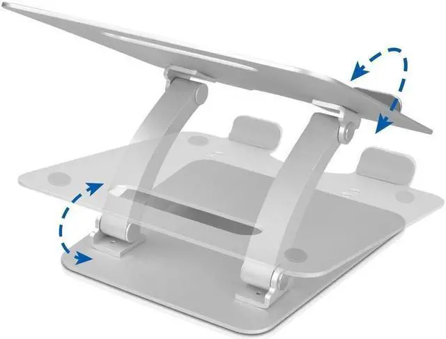 Alt view image 13 of 13 - ADJUSTABLE ALUMINUM LAPTOP
