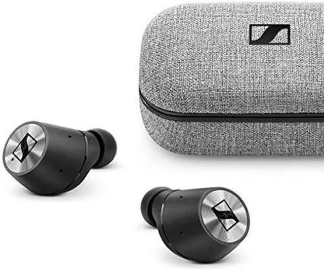 Alt view image 6 of 7 - Sennheiser M3IETW BLACK Momentum True Wireless Earbuds