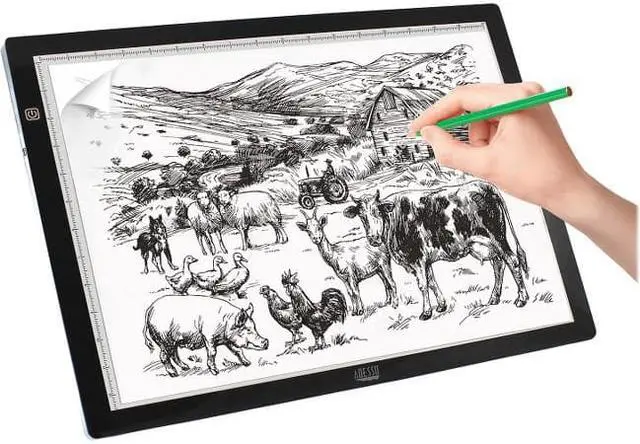 Alt view image 16 of 19 - ADESSO CYBERPAD P2 12X17IN LED LIGHT TRACING PAD