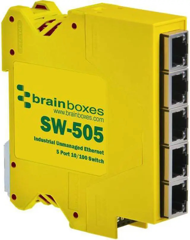 Alt view image 5 of 14 - INDUSTRIAL ETHERNET 5PORT SW