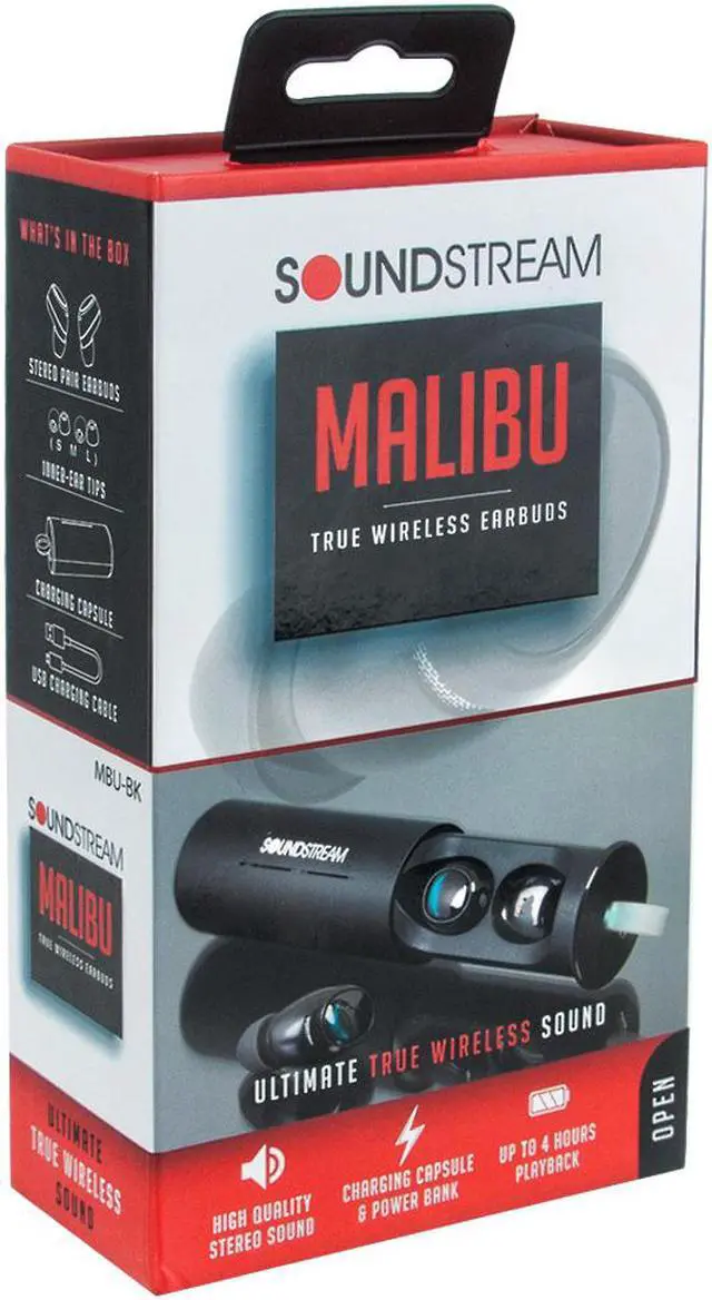 Alt view image 6 of 7 - Soundstream Malibu True Wireless Earbuds
