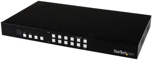 Alt view image 3 of 8 - StarTech.com VS424HDPIP 4x4 HDMI Matrix Switch with Picture-and-Picture Multiviewer or Video Wall