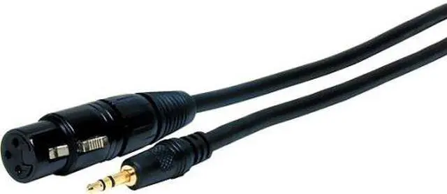 Alt view image 2 of 5 - Comprehensive Standard Series 6ft XLR Jack to Stereo 3.5mm Mini Plug Audio Cable