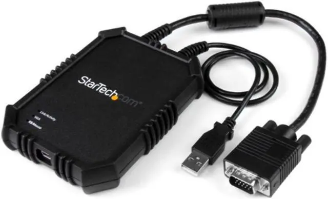 Alt view image 4 of 10 - StarTech.com NOTECONS02X Laptop to Server KVM Console - Rugged USB Crash Cart Adapter with File Transfer and Video Capture