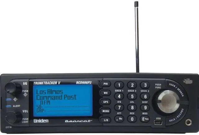 Alt view image 11 of 20 - UNIDEN BCD996P2 DIGITAL MOBILE TRUNKTRACKER V SCANNER