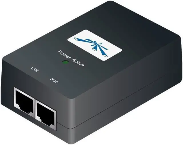 Alt view image 3 of 8 - Ubiquiti 24W PoE Adapter with Surge and Clamping Protection Peak Pulse Current Maximum Surge Discharge (POE-48-24W)