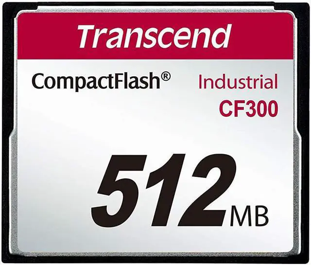 Alt view image 7 of 9 - Transcend CF300 512 MB CompactFlash (CF) Card