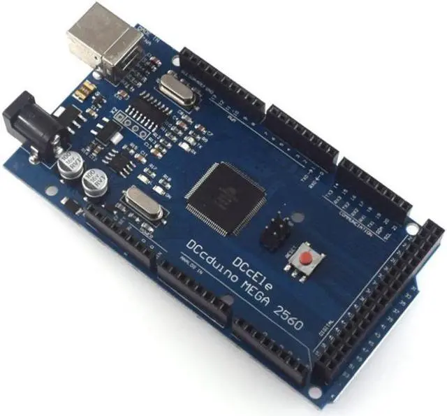 Main image of HW-283 MEGA2560 R3 REV3 ATmega2560-16AU CH340G Board ON USB Cable Compatible for Arduino No USB Line