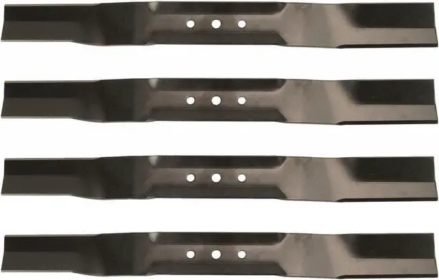 Main image of (4) USA Mower Blades TB22BP Medium Lift for Toro® 104869703 108976402P Length 21-11/16 in. Width 2-1/4 in. Thickness .150 in. Center Hole 7/16 in. 22 in. Deck