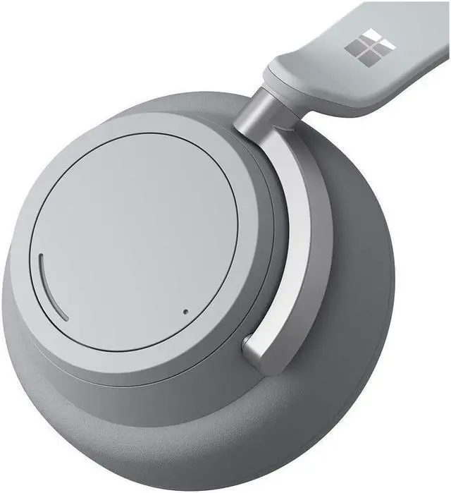 Alt view image 4 of 20 - Microsoft GUW00001 Surface Wireless Noise Cancelling Headphones - Light Gray