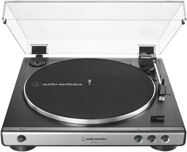 Alt view image 6 of 20 - Audio Technica Fully Automatic Belt-Drive Turntable - Gun Metal