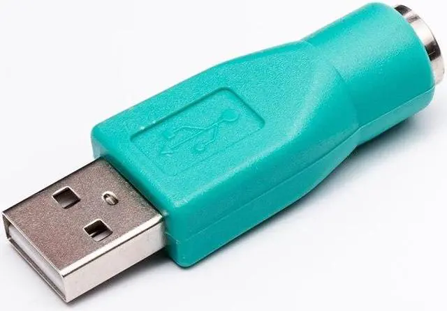Alt view image 4 of 5 - PC PS2 Female Keyboard Mouse To USB Male Converter Connector Adapter
