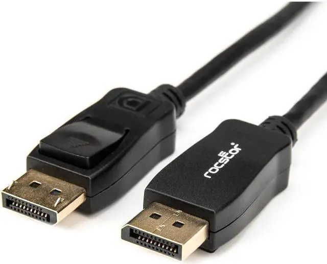 Alt view image 8 of 14 - Rocstor 3ft DisplayPort 1.2 Cable M/M - DP 4k