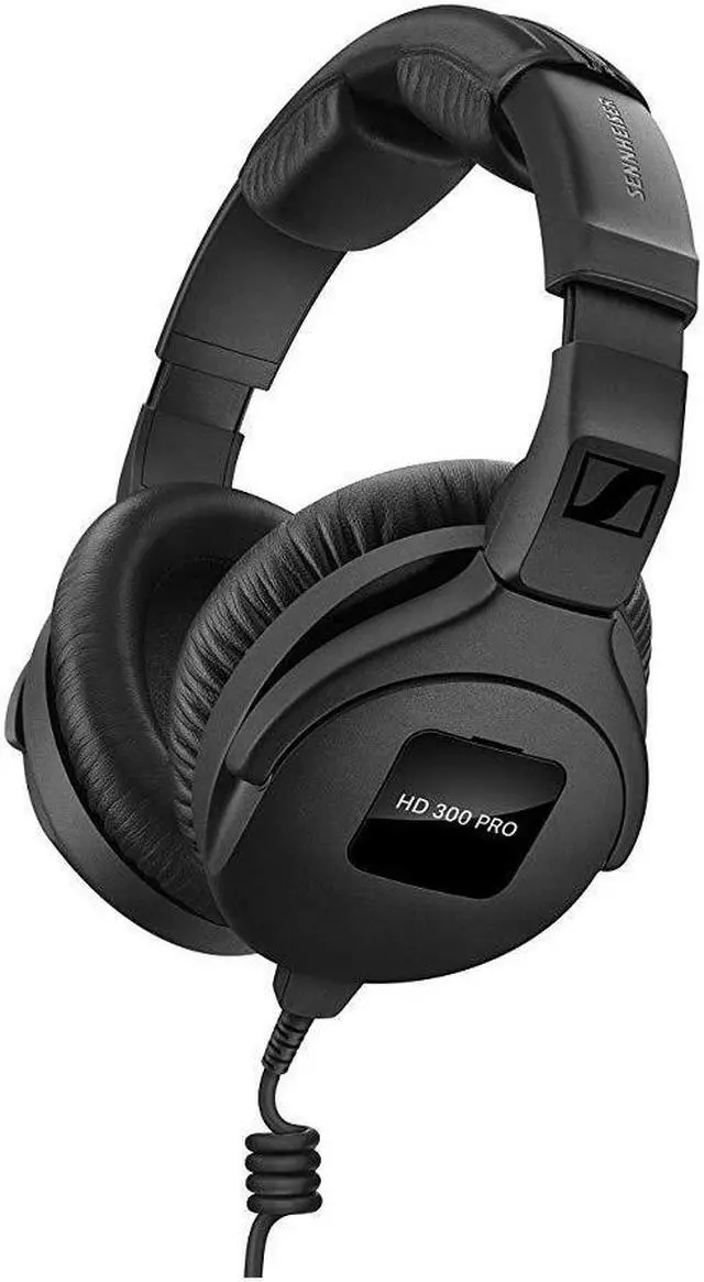 Alt view image 8 of 18 - Sennheiser HD 300 PRO Closed-back Professional Monitor Headphones